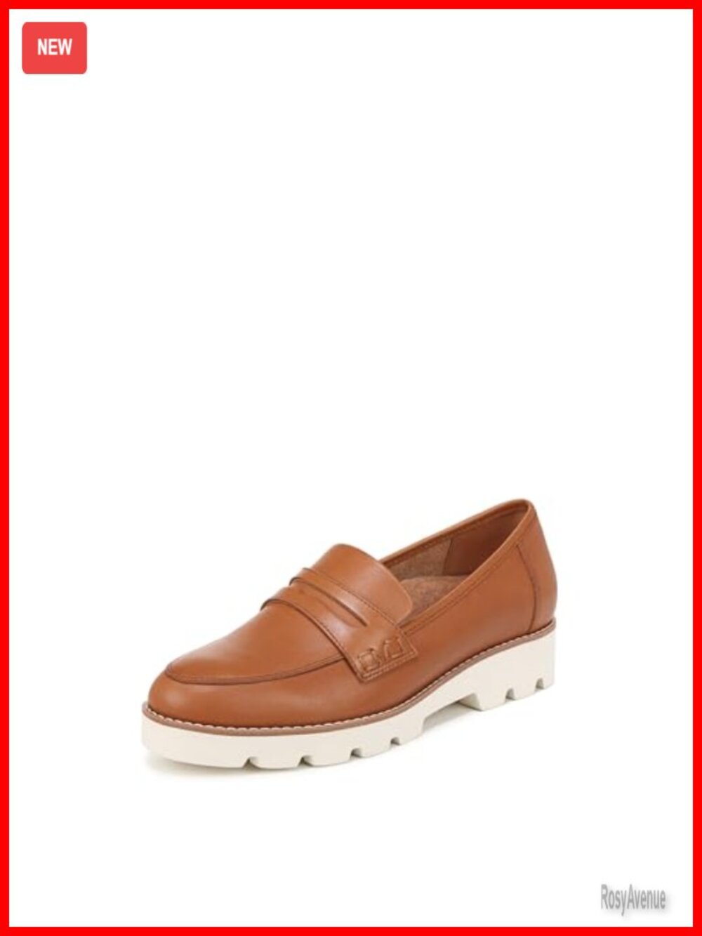 Vionic Cheryl II Leather Loafer with APMA Seal Slip Resistant Cushioned
